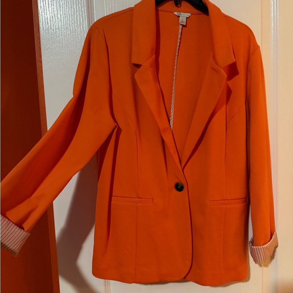 Cato Bold Orange Blazer